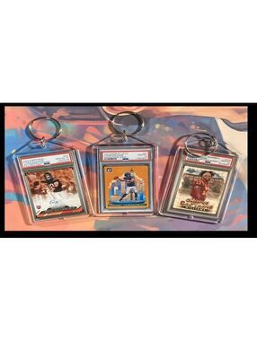 3148B Caleb Williams  3 Pack Bundle 3 Different Custom Novelty Keychains